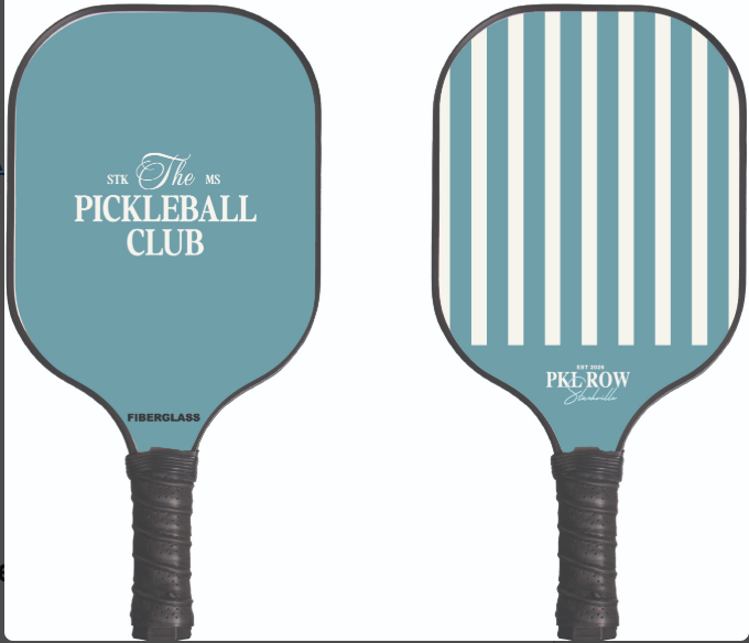 Striped Pickleball Club Paddle