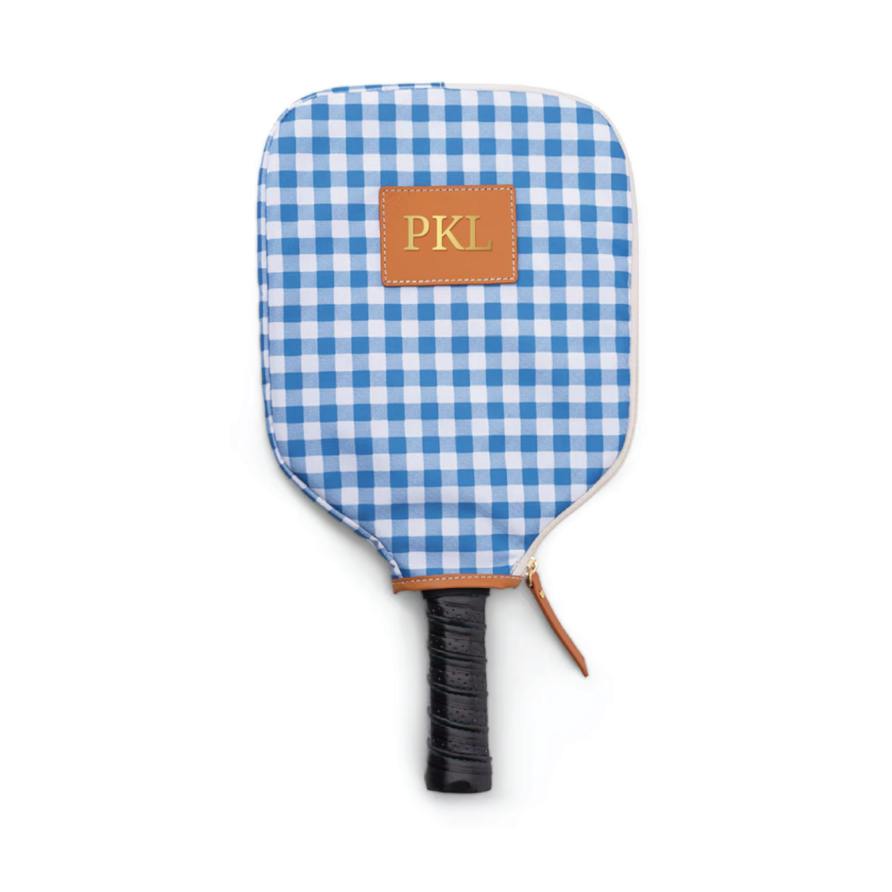 Gingham Pickleball Paddle Cover